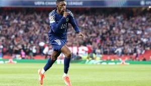 RMC：登贝莱缺席周四巴黎合练，出战对阵阿森纳次回合存疑